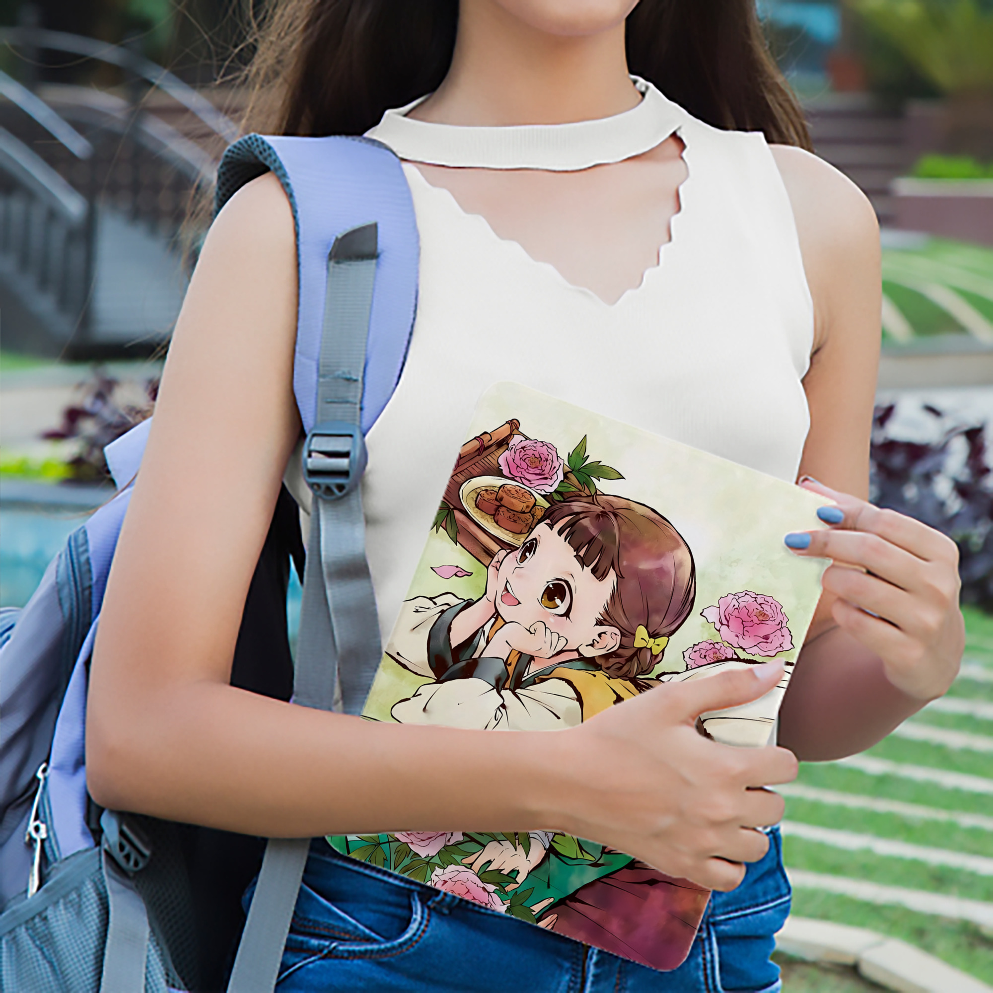 薬屋のひとりごと The Apothecary Diaries IPad ケース ブック型 PUレザー TPU 耐衝撃 軽量 薄型 ペン収納なし 全面保護 IPad 各モデル対応