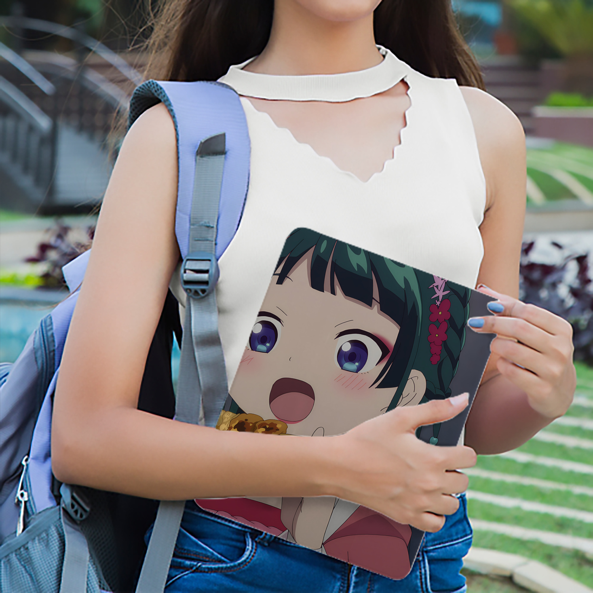 薬屋のひとりごと The Apothecary Diaries IPad ケース ブック型 PUレザー TPU 耐衝撃 軽量 薄型 ペン収納なし 全面保護 IPad 各モデル対応