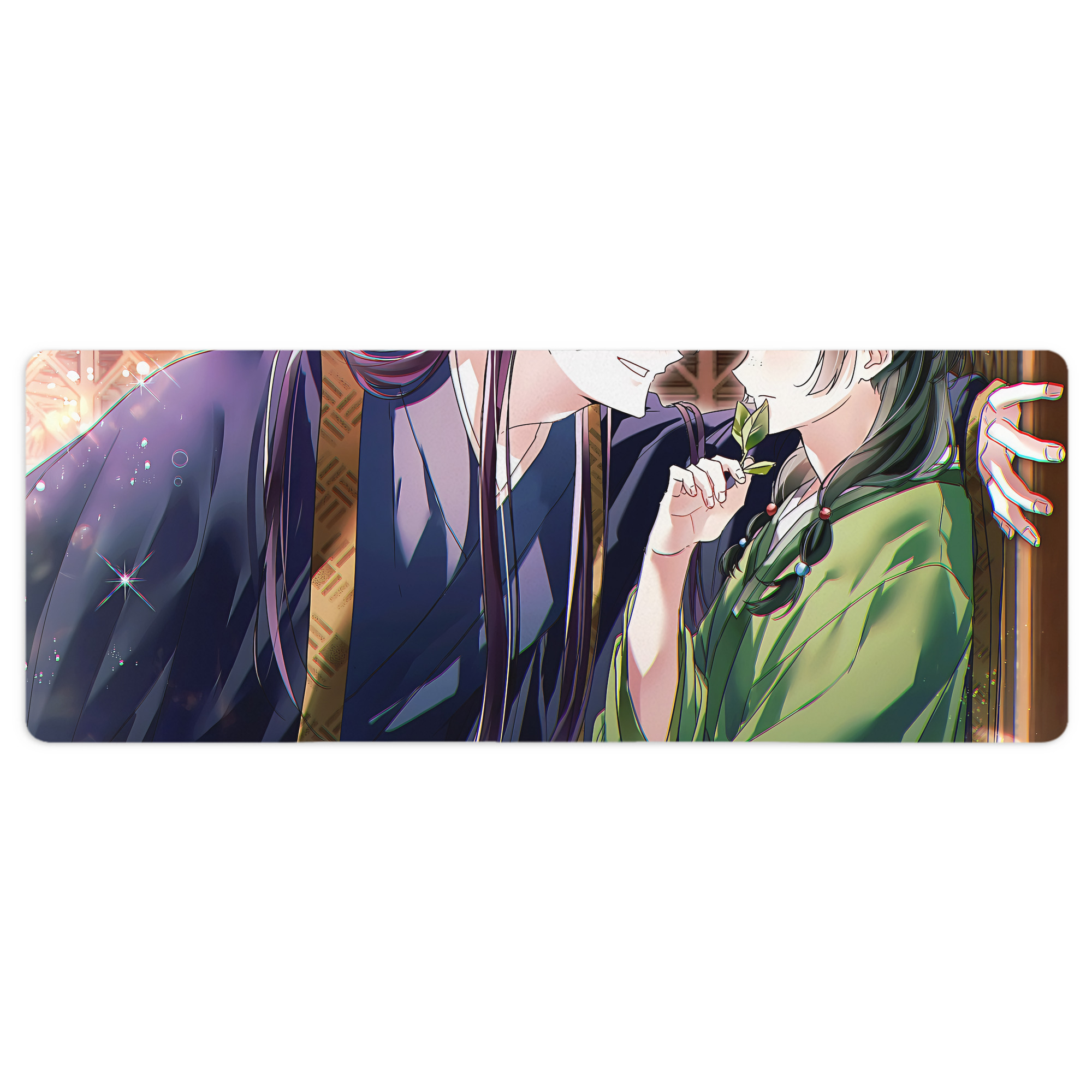 （画像用） 薬屋のひとりごと The Apothecary Diaries ステッチ加工 大判デスクマット／滑り止めマウスパッド