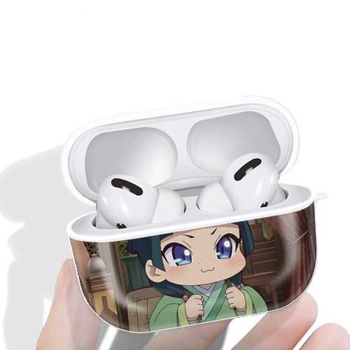 薬屋のひとりごと The Apothecary Diaries 【AirPods Pro用】ハードシェル保護ケース 耐衝撃・防指紋・カラビナ付き商品仕様