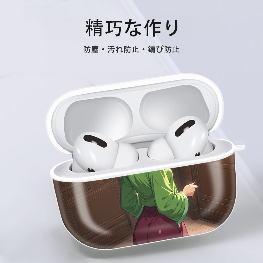 薬屋のひとりごと The Apothecary Diaries 【AirPods Pro用】ハードシェル保護ケース 耐衝撃・防指紋・カラビナ付き商品仕様