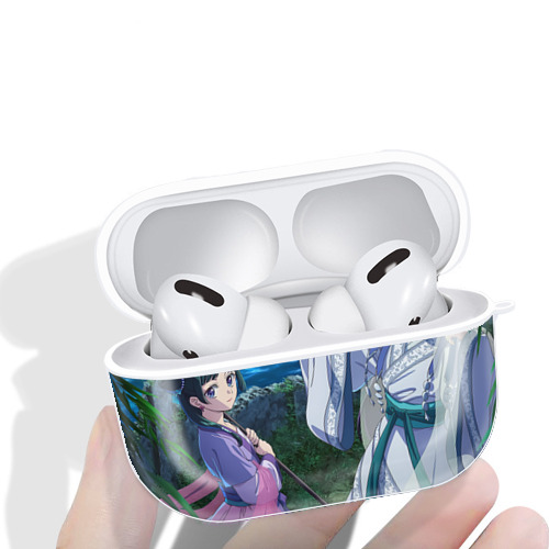薬屋のひとりごと The Apothecary Diaries 【AirPods Pro用】ハードシェル保護ケース 耐衝撃・防指紋・カラビナ付き商品仕様