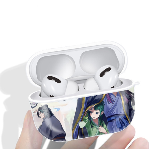 薬屋のひとりごと The Apothecary Diaries 【AirPods Pro用】ハードシェル保護ケース 耐衝撃・防指紋・カラビナ付き商品仕様