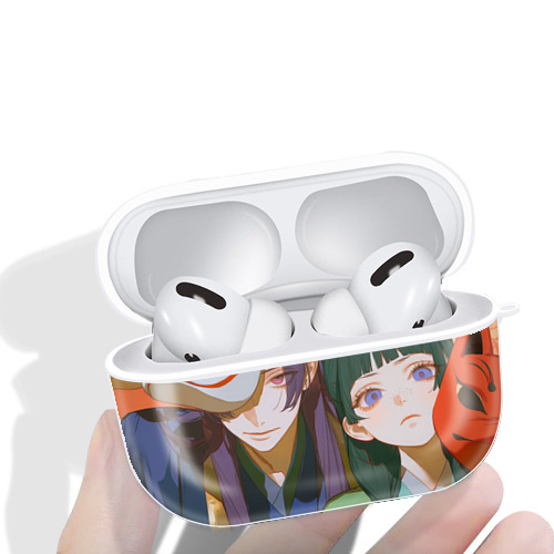 薬屋のひとりごと The Apothecary Diaries 【AirPods Pro用】ハードシェル保護ケース 耐衝撃・防指紋・カラビナ付き商品仕様
