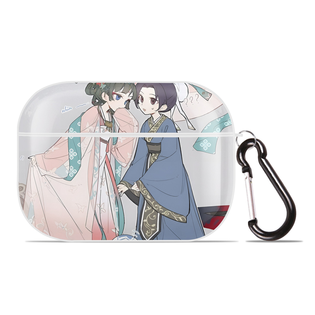 （画像用） 薬屋のひとりごと The Apothecary Diaries 【AirPods Pro用】ハードシェル保護ケース 耐衝撃・防指紋・カラビナ付き商品仕様