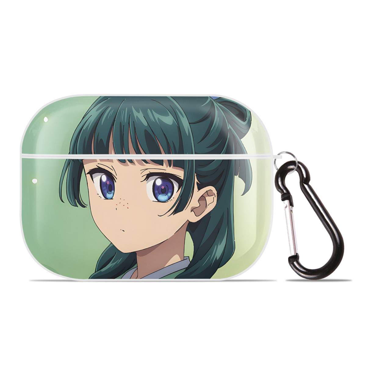 （画像用） 薬屋のひとりごと The Apothecary Diaries 【AirPods Pro用】ハードシェル保護ケース 耐衝撃・防指紋・カラビナ付き商品仕様