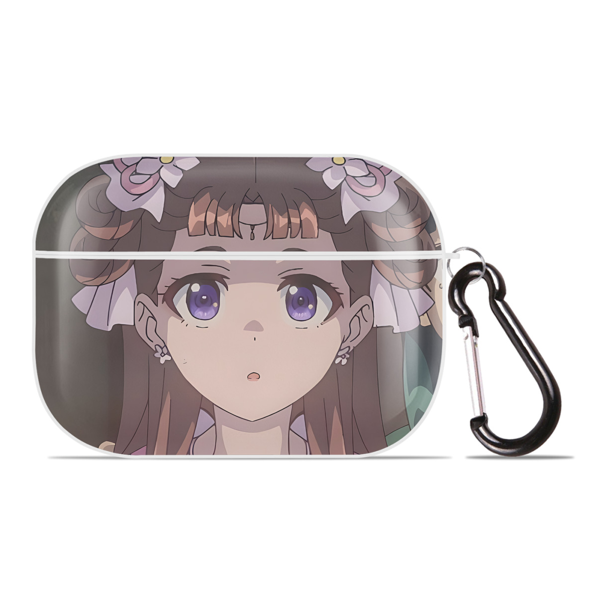 （画像用） 薬屋のひとりごと The Apothecary Diaries 【AirPods Pro用】ハードシェル保護ケース 耐衝撃・防指紋・カラビナ付き商品仕様