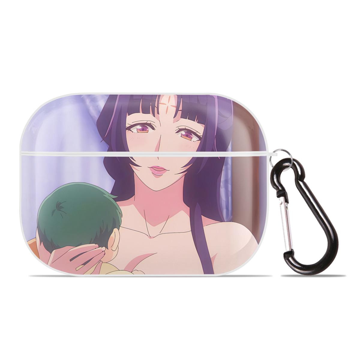 （画像用） 薬屋のひとりごと The Apothecary Diaries 【AirPods Pro用】ハードシェル保護ケース 耐衝撃・防指紋・カラビナ付き商品仕様