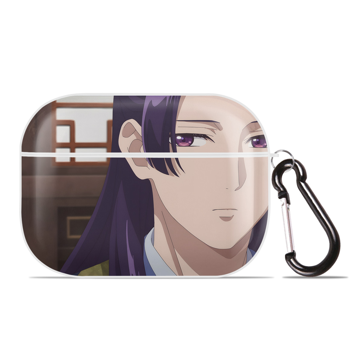 （画像用） 薬屋のひとりごと The Apothecary Diaries 【AirPods Pro用】ハードシェル保護ケース 耐衝撃・防指紋・カラビナ付き商品仕様