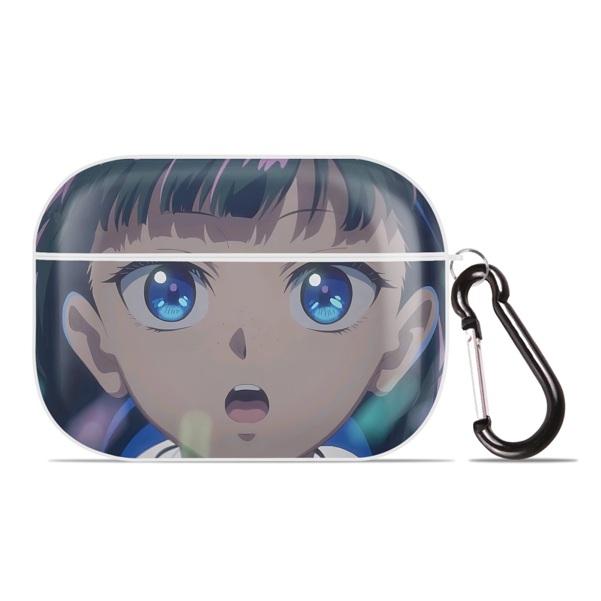 （画像用） 薬屋のひとりごと The Apothecary Diaries 【AirPods Pro用】ハードシェル保護ケース 耐衝撃・防指紋・カラビナ付き商品仕様
