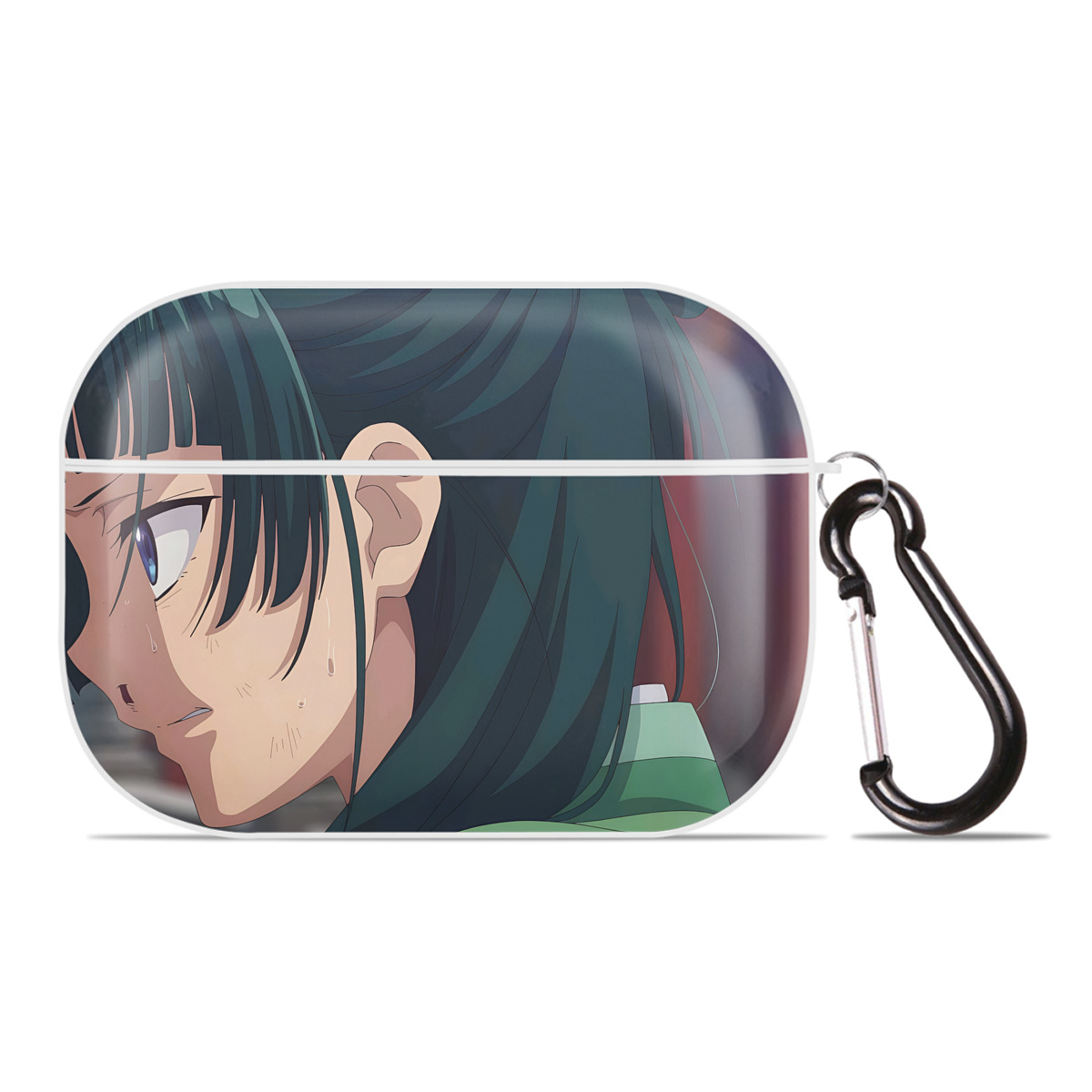 （画像用） 薬屋のひとりごと The Apothecary Diaries 【AirPods Pro用】ハードシェル保護ケース 耐衝撃・防指紋・カラビナ付き商品仕様