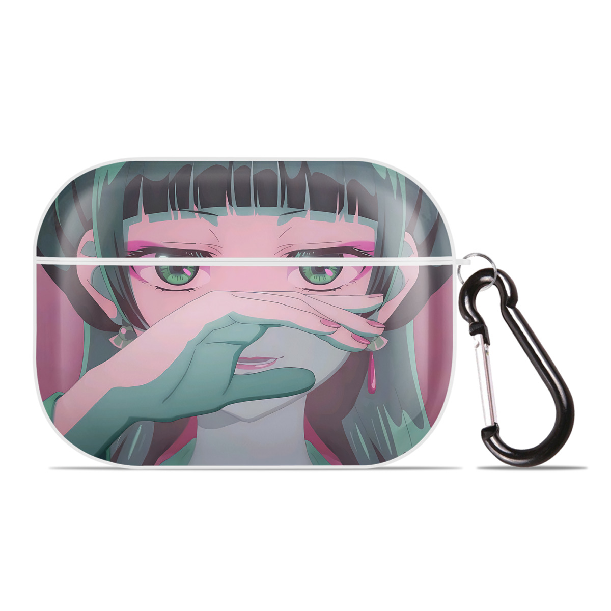 （画像用） 薬屋のひとりごと The Apothecary Diaries 【AirPods Pro用】ハードシェル保護ケース 耐衝撃・防指紋・カラビナ付き商品仕様