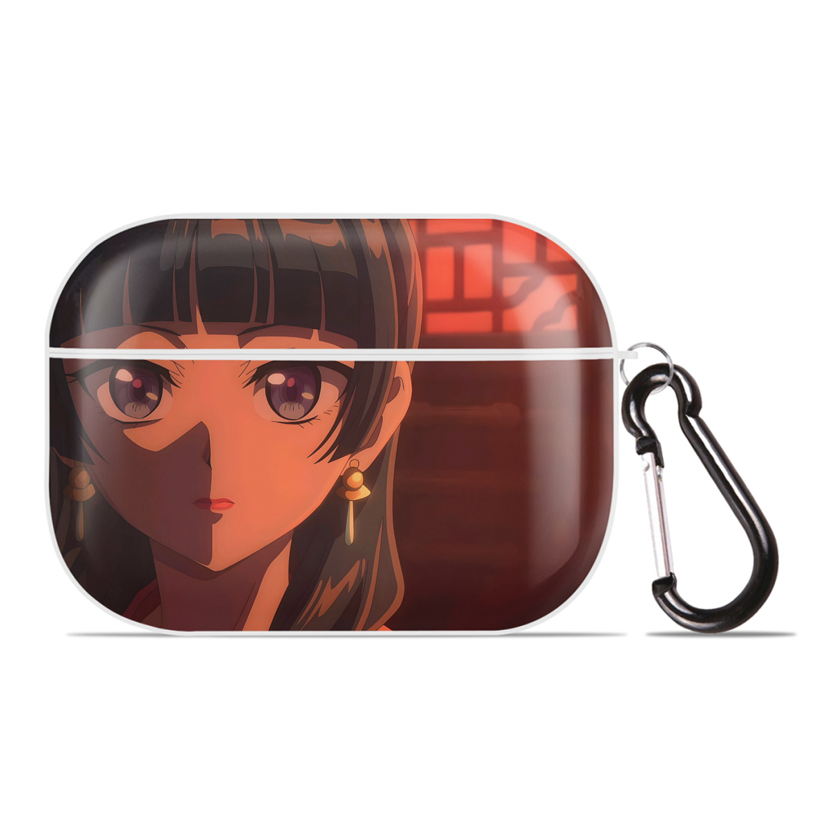 （画像用） 薬屋のひとりごと The Apothecary Diaries 【AirPods Pro用】ハードシェル保護ケース 耐衝撃・防指紋・カラビナ付き商品仕様