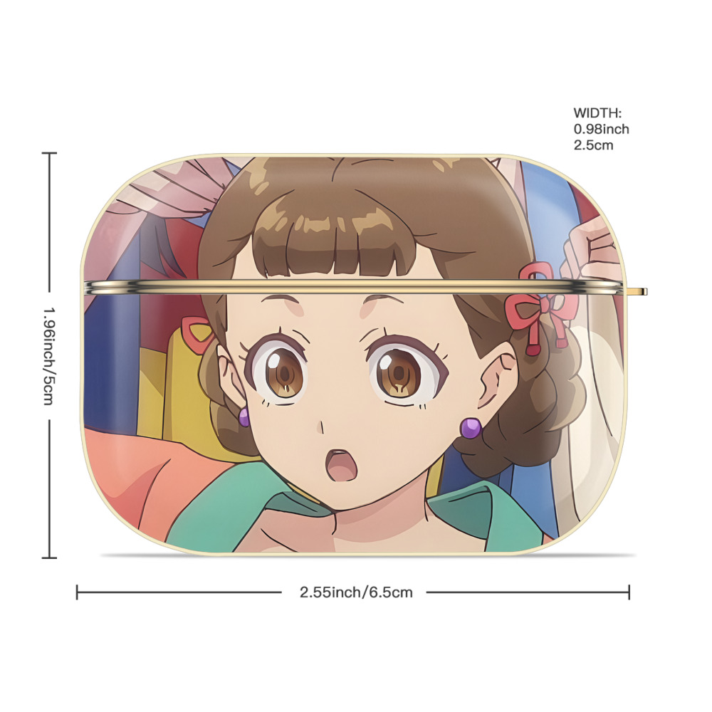 薬屋のひとりごと The Apothecary Diaries 【AirPods Pro用】ハードシェル保護ケース｜耐衝撃・防指紋・カラビナ付き商品仕様