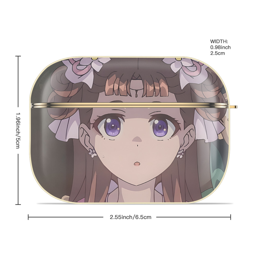 薬屋のひとりごと The Apothecary Diaries 【AirPods Pro用】ハードシェル保護ケース｜耐衝撃・防指紋・カラビナ付き商品仕様