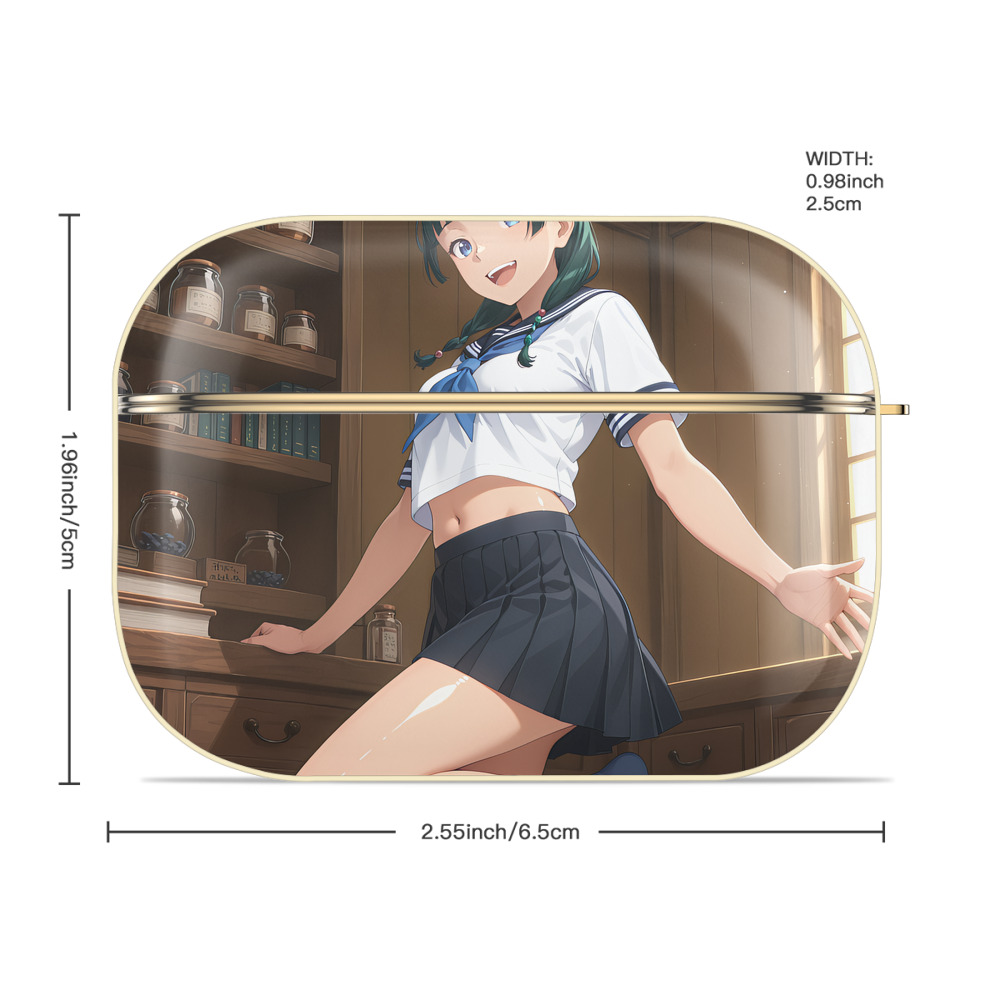 薬屋のひとりごと The Apothecary Diaries 【AirPods Pro用】ハードシェル保護ケース｜耐衝撃・防指紋・カラビナ付き商品仕様