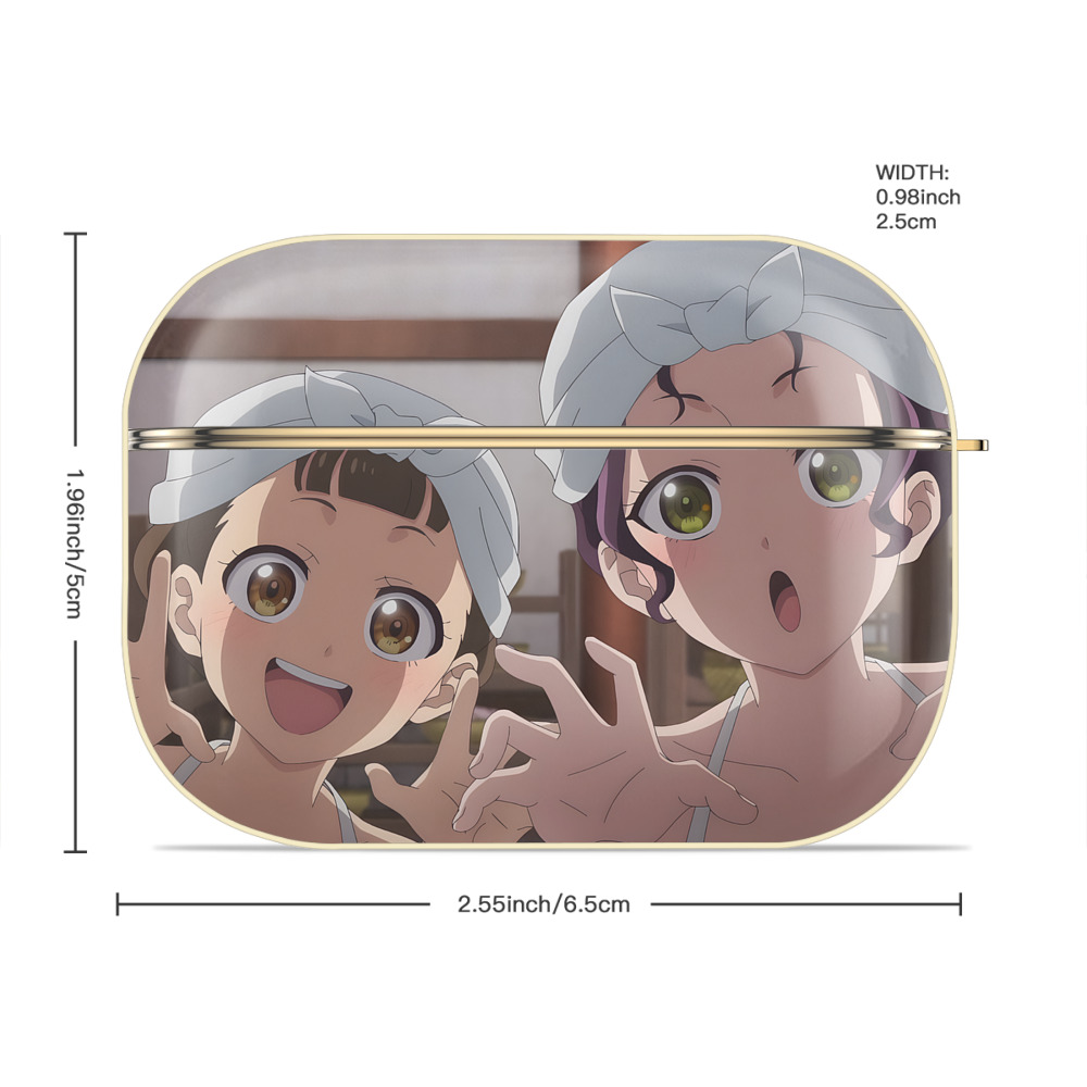 薬屋のひとりごと The Apothecary Diaries 【AirPods Pro用】ハードシェル保護ケース｜耐衝撃・防指紋・カラビナ付き商品仕様