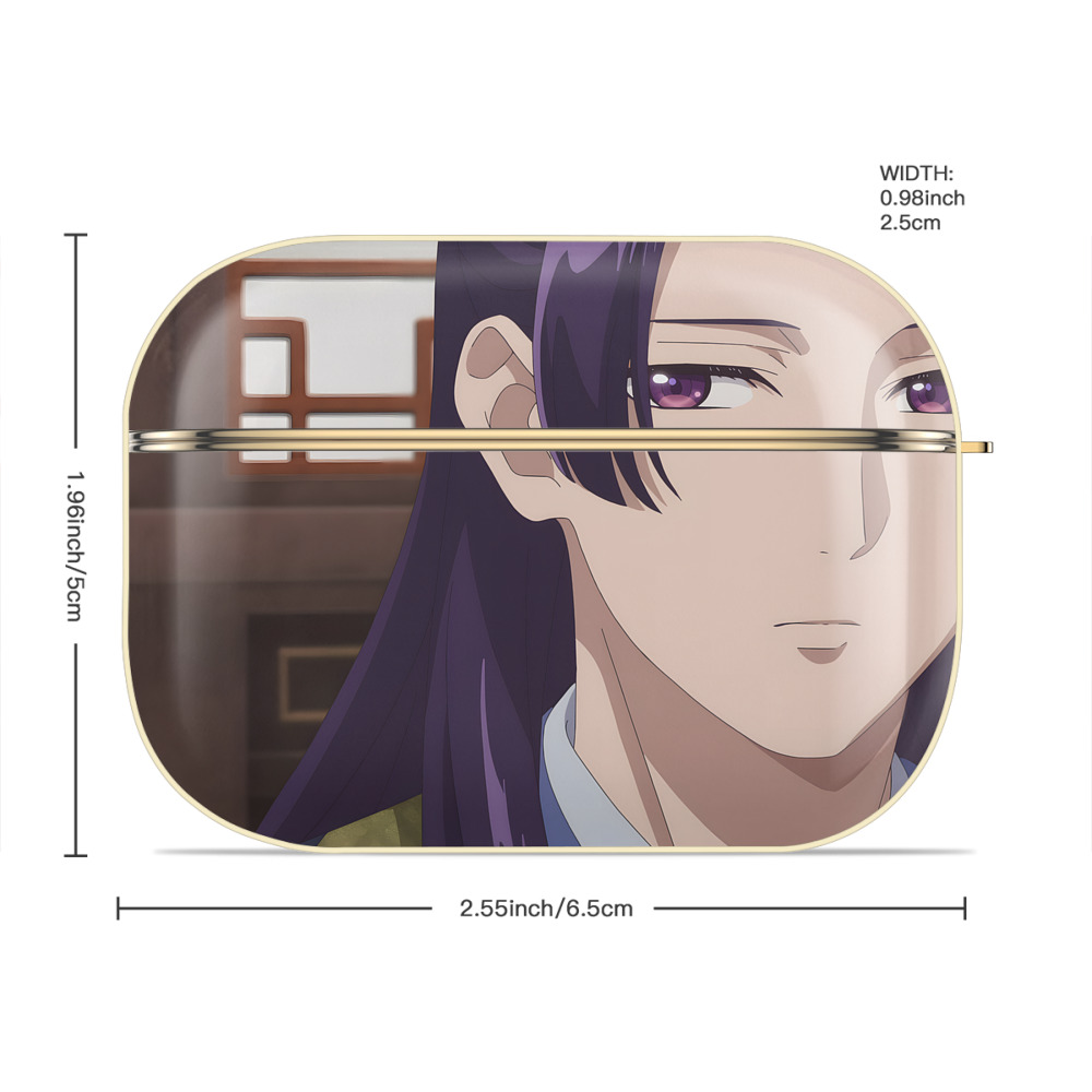 薬屋のひとりごと The Apothecary Diaries 【AirPods Pro用】ハードシェル保護ケース｜耐衝撃・防指紋・カラビナ付き商品仕様