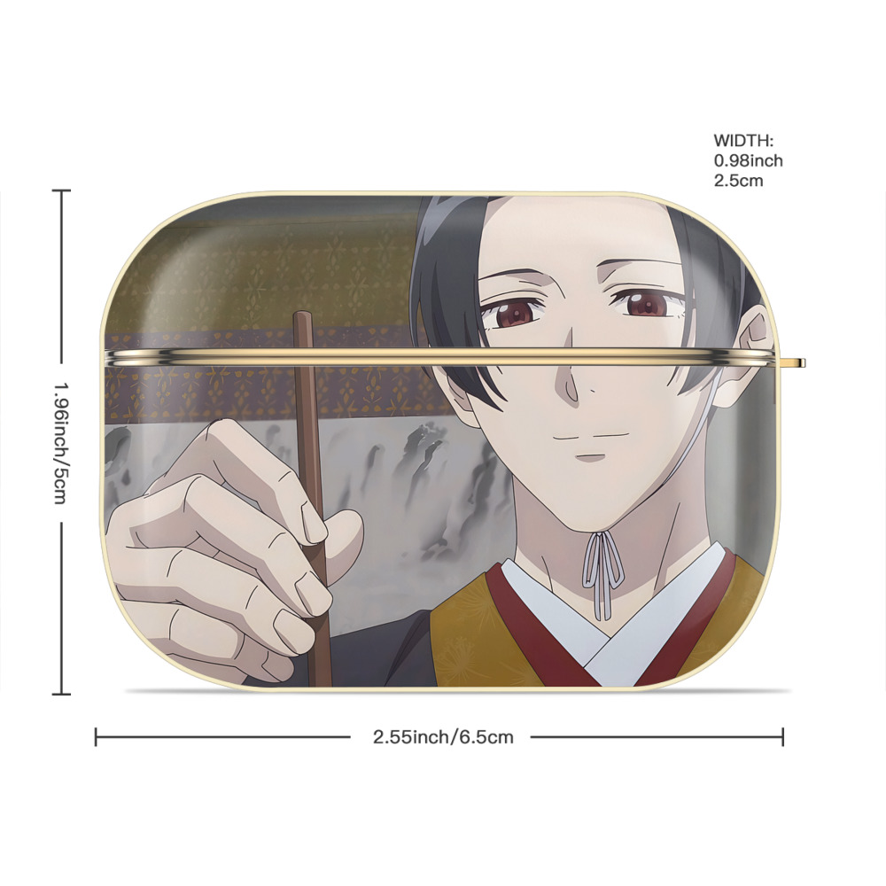 薬屋のひとりごと The Apothecary Diaries 【AirPods Pro用】ハードシェル保護ケース｜耐衝撃・防指紋・カラビナ付き商品仕様