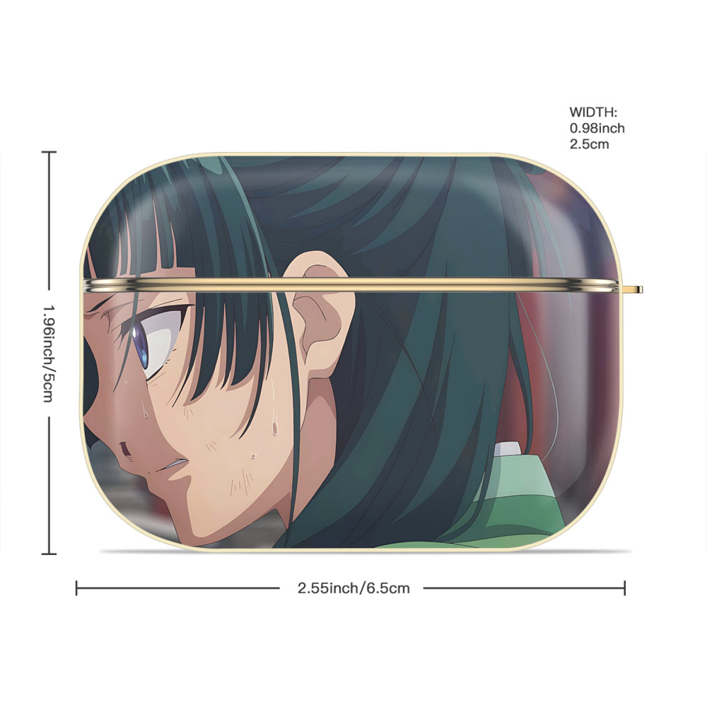 薬屋のひとりごと The Apothecary Diaries 【AirPods Pro用】ハードシェル保護ケース｜耐衝撃・防指紋・カラビナ付き商品仕様