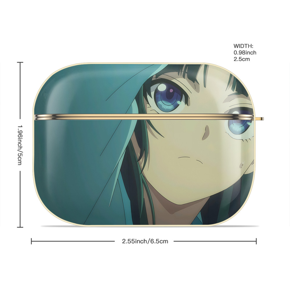 薬屋のひとりごと The Apothecary Diaries 【AirPods Pro用】ハードシェル保護ケース｜耐衝撃・防指紋・カラビナ付き商品仕様