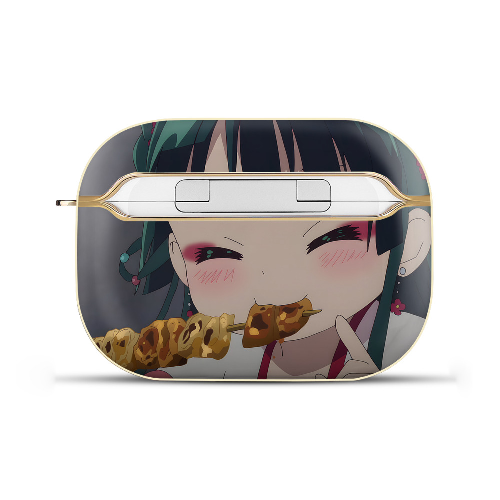 （画像用） 薬屋のひとりごと The Apothecary Diaries 【AirPods Pro用】ハードシェル保護ケース｜耐衝撃・防指紋・カラビナ付き商品仕様