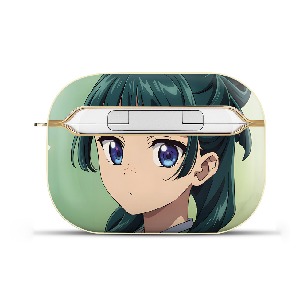 （画像用） 薬屋のひとりごと The Apothecary Diaries 【AirPods Pro用】ハードシェル保護ケース｜耐衝撃・防指紋・カラビナ付き商品仕様
