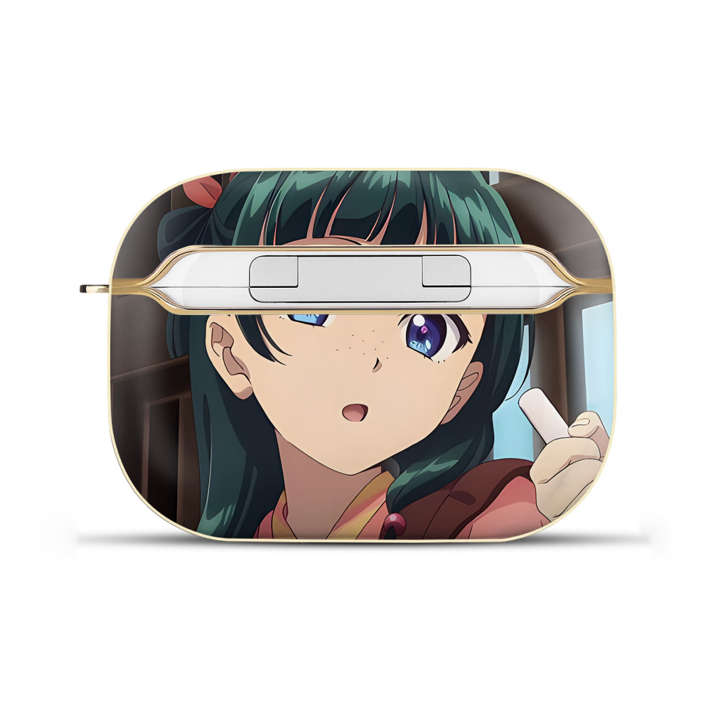 （画像用） 薬屋のひとりごと The Apothecary Diaries 【AirPods Pro用】ハードシェル保護ケース｜耐衝撃・防指紋・カラビナ付き商品仕様