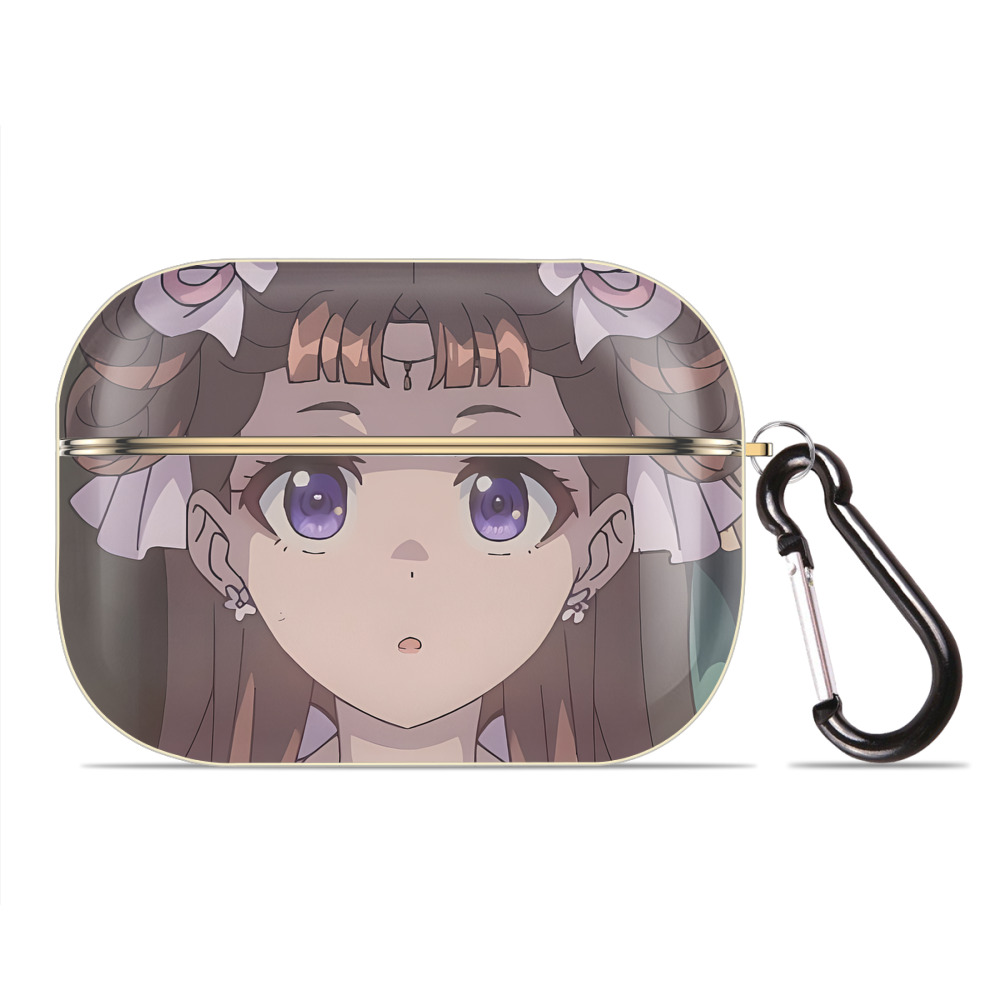 （画像用） 薬屋のひとりごと The Apothecary Diaries 【AirPods Pro用】ハードシェル保護ケース｜耐衝撃・防指紋・カラビナ付き商品仕様