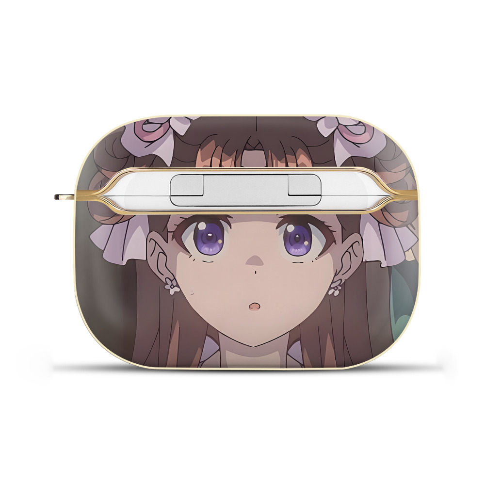 （画像用） 薬屋のひとりごと The Apothecary Diaries 【AirPods Pro用】ハードシェル保護ケース｜耐衝撃・防指紋・カラビナ付き商品仕様