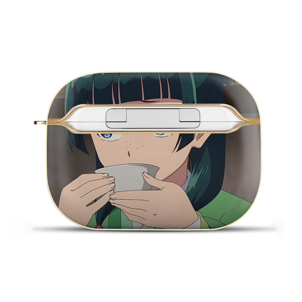 （画像用） 薬屋のひとりごと The Apothecary Diaries 【AirPods Pro用】ハードシェル保護ケース｜耐衝撃・防指紋・カラビナ付き商品仕様