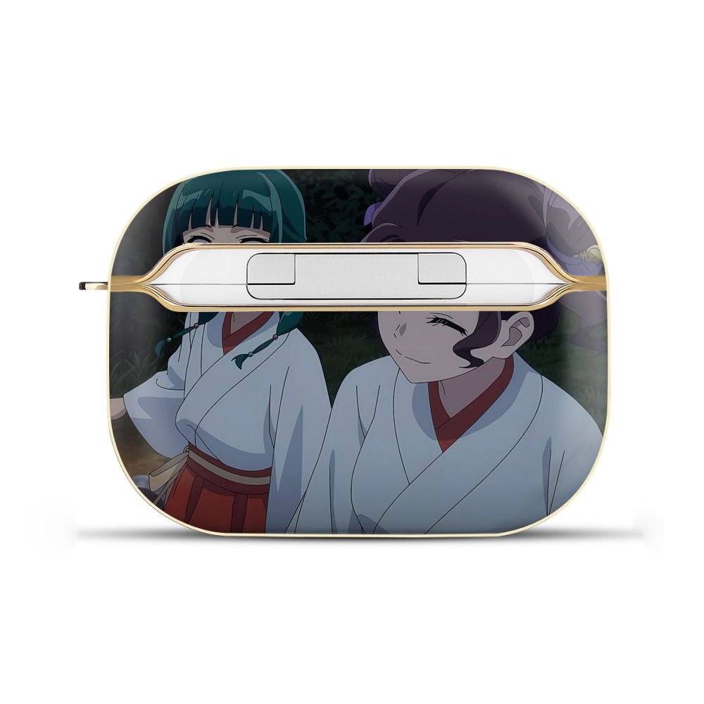 （画像用） 薬屋のひとりごと The Apothecary Diaries 【AirPods Pro用】ハードシェル保護ケース｜耐衝撃・防指紋・カラビナ付き商品仕様