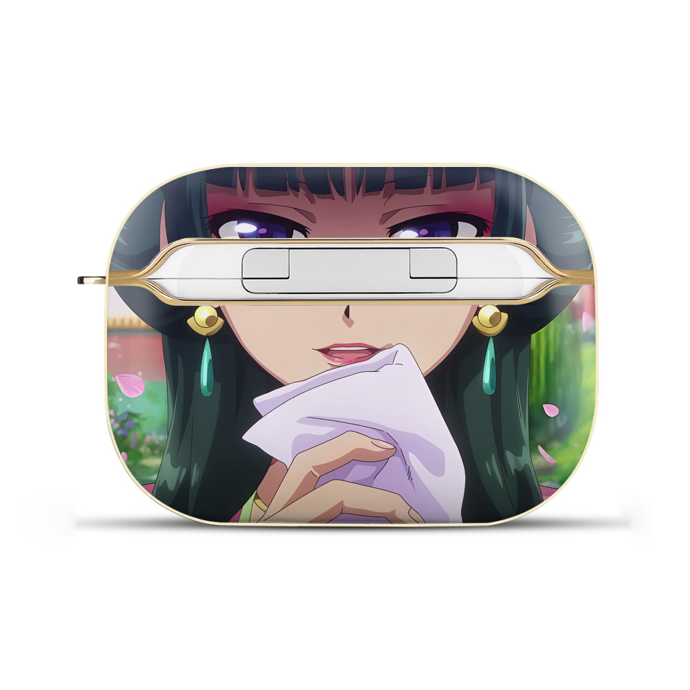 （画像用） 薬屋のひとりごと The Apothecary Diaries 【AirPods Pro用】ハードシェル保護ケース｜耐衝撃・防指紋・カラビナ付き商品仕様