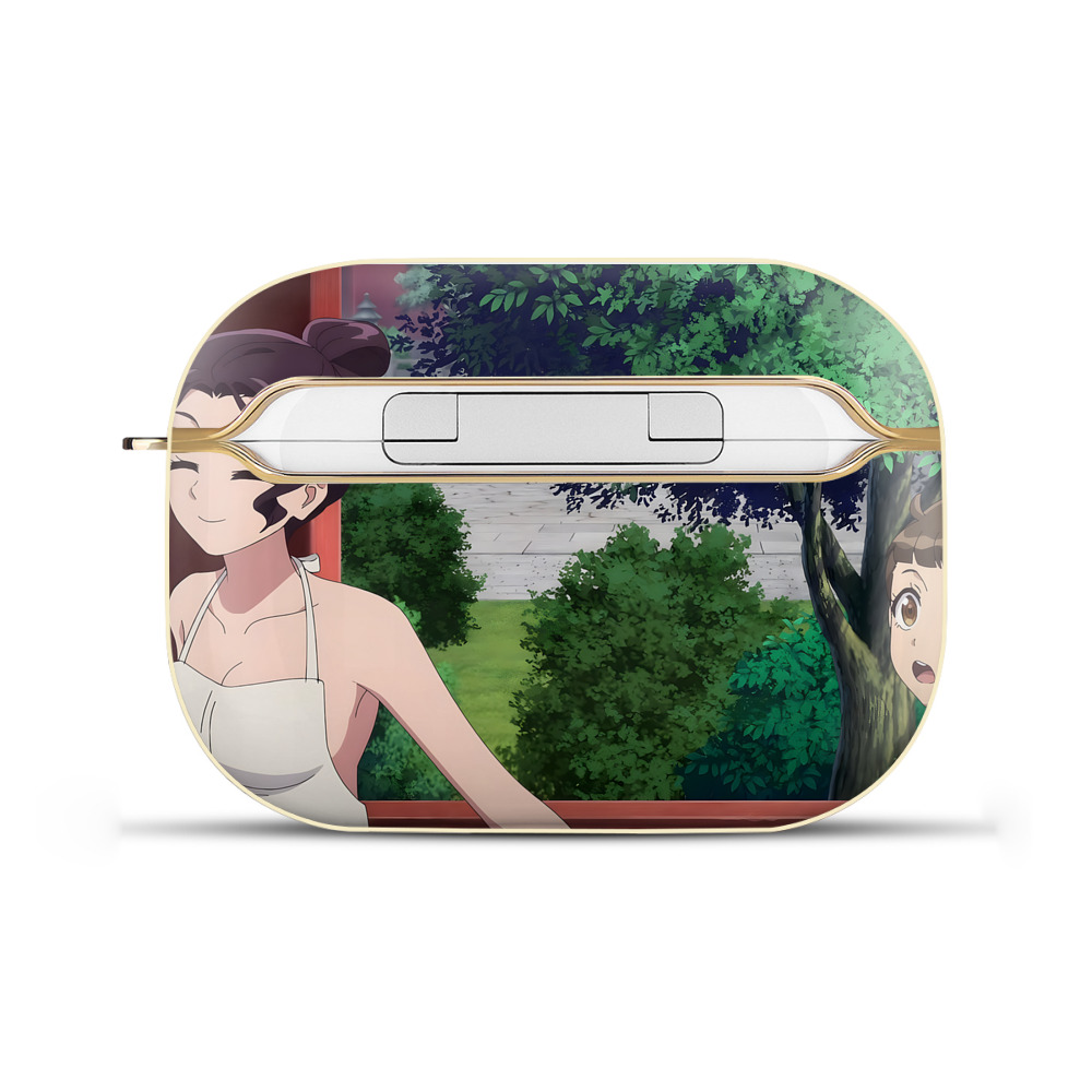 （画像用） 薬屋のひとりごと The Apothecary Diaries 【AirPods Pro用】ハードシェル保護ケース｜耐衝撃・防指紋・カラビナ付き商品仕様