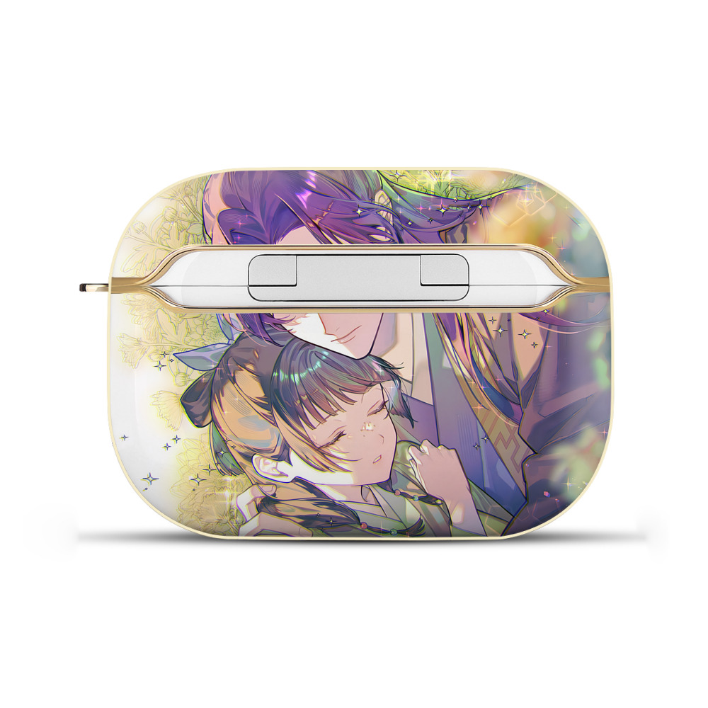 （画像用） 薬屋のひとりごと The Apothecary Diaries 【AirPods Pro用】ハードシェル保護ケース｜耐衝撃・防指紋・カラビナ付き商品仕様