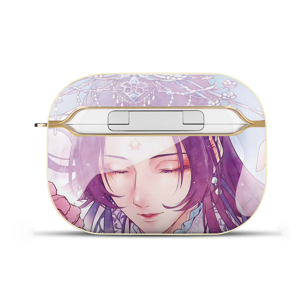 （画像用） 薬屋のひとりごと The Apothecary Diaries 【AirPods Pro用】ハードシェル保護ケース｜耐衝撃・防指紋・カラビナ付き商品仕様