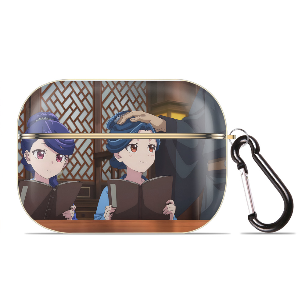 （画像用） 薬屋のひとりごと The Apothecary Diaries 【AirPods Pro用】ハードシェル保護ケース｜耐衝撃・防指紋・カラビナ付き商品仕様