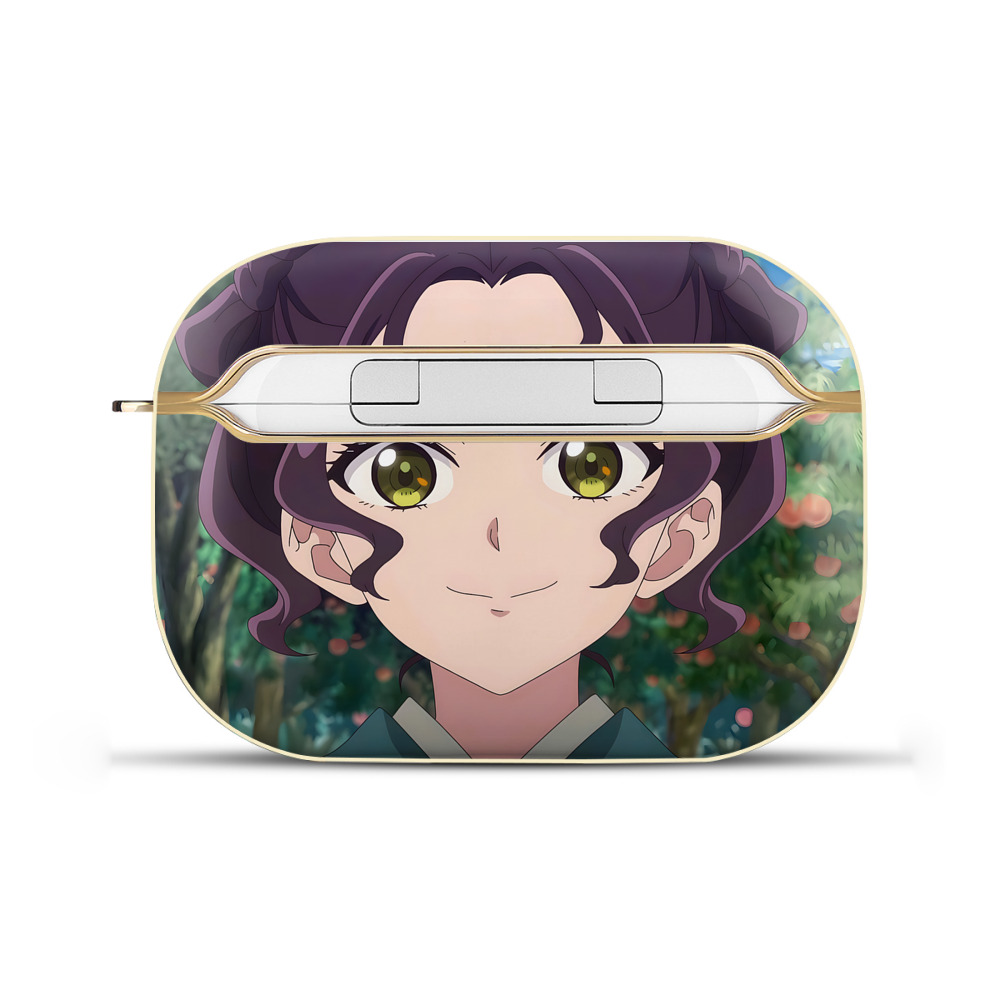 （画像用） 薬屋のひとりごと The Apothecary Diaries 【AirPods Pro用】ハードシェル保護ケース｜耐衝撃・防指紋・カラビナ付き商品仕様