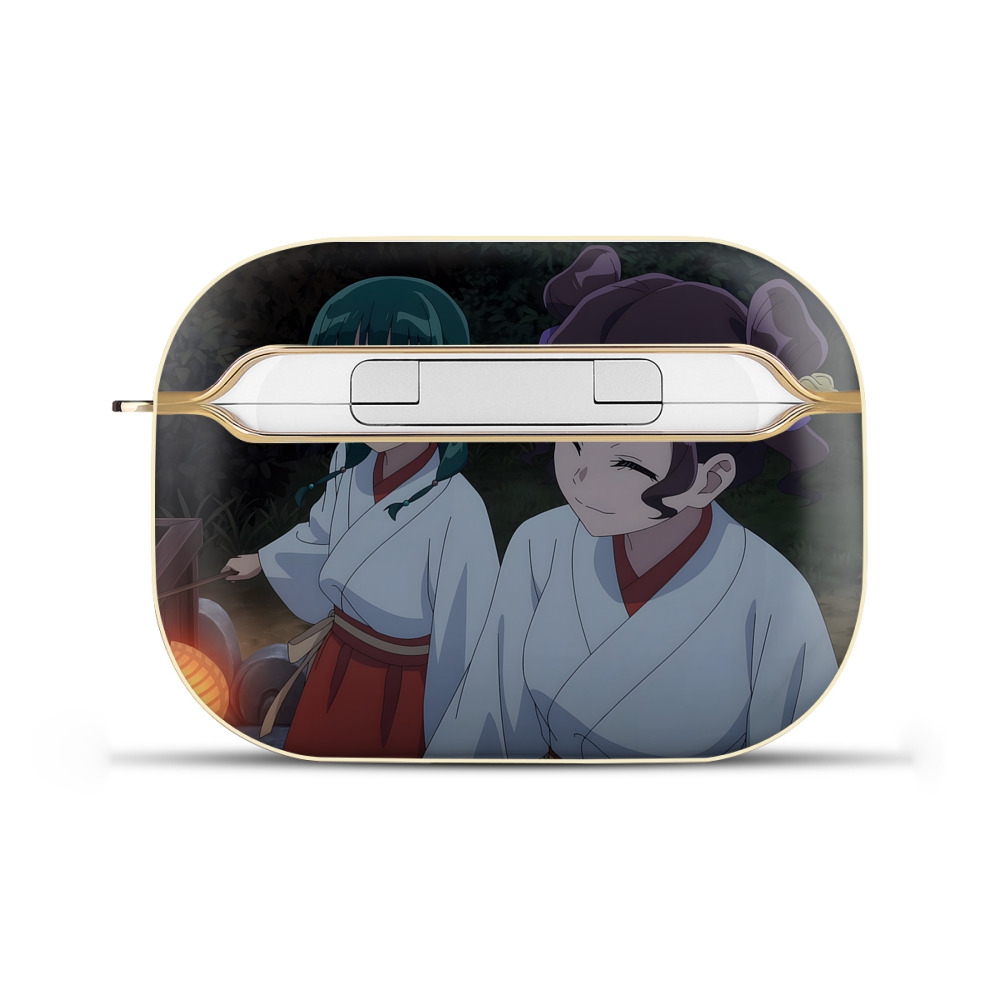 （画像用） 薬屋のひとりごと The Apothecary Diaries 【AirPods Pro用】ハードシェル保護ケース｜耐衝撃・防指紋・カラビナ付き商品仕様