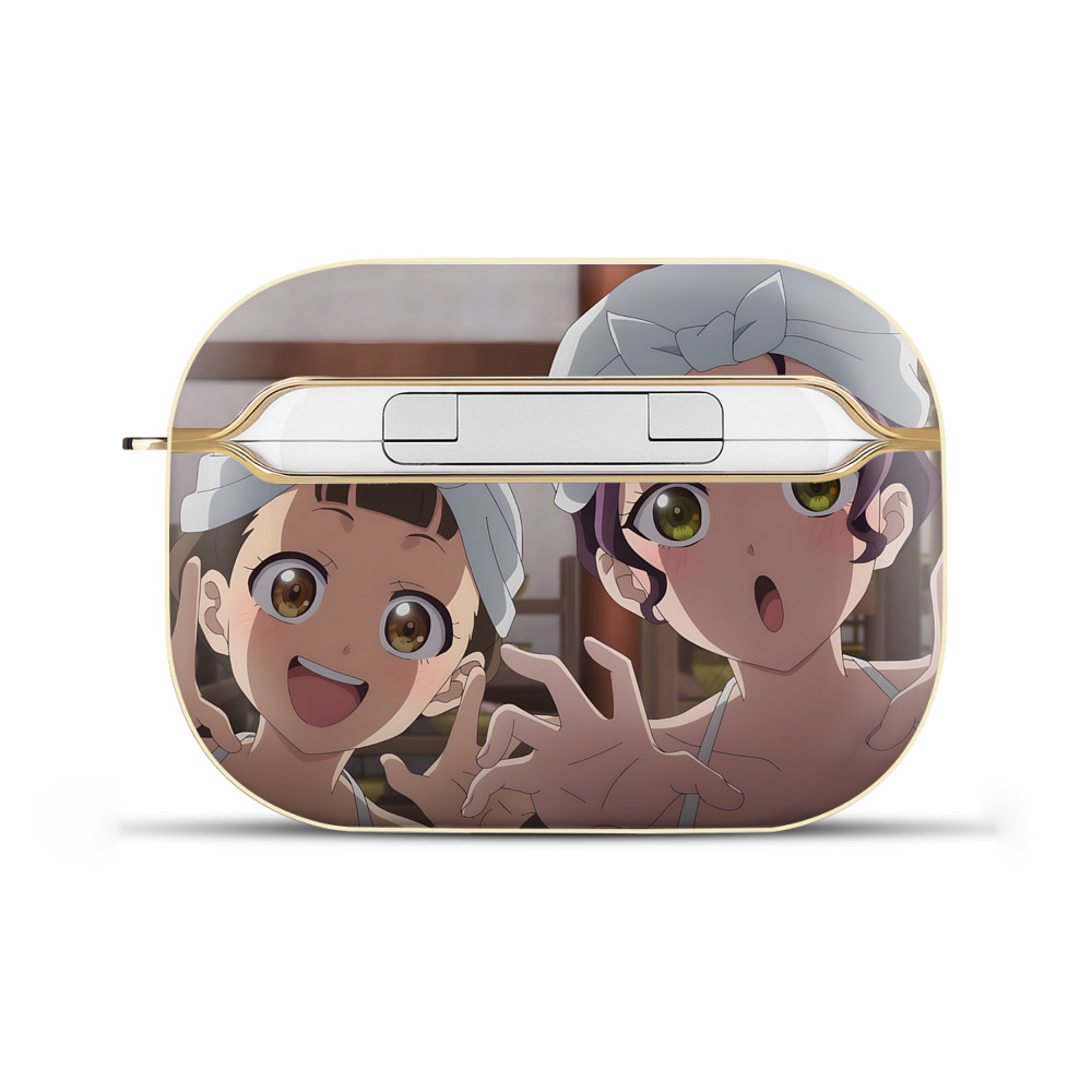 （画像用） 薬屋のひとりごと The Apothecary Diaries 【AirPods Pro用】ハードシェル保護ケース｜耐衝撃・防指紋・カラビナ付き商品仕様
