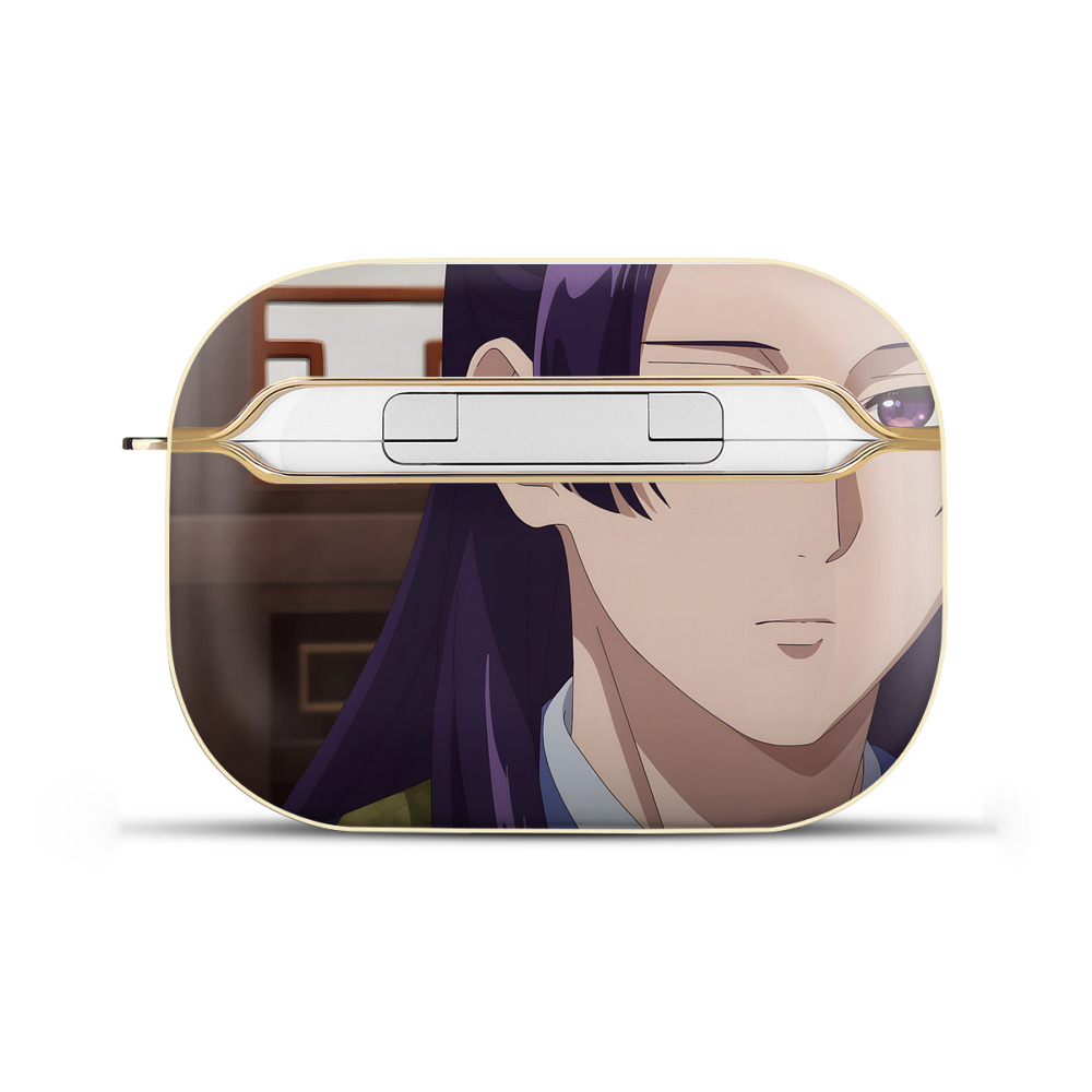 （画像用） 薬屋のひとりごと The Apothecary Diaries 【AirPods Pro用】ハードシェル保護ケース｜耐衝撃・防指紋・カラビナ付き商品仕様