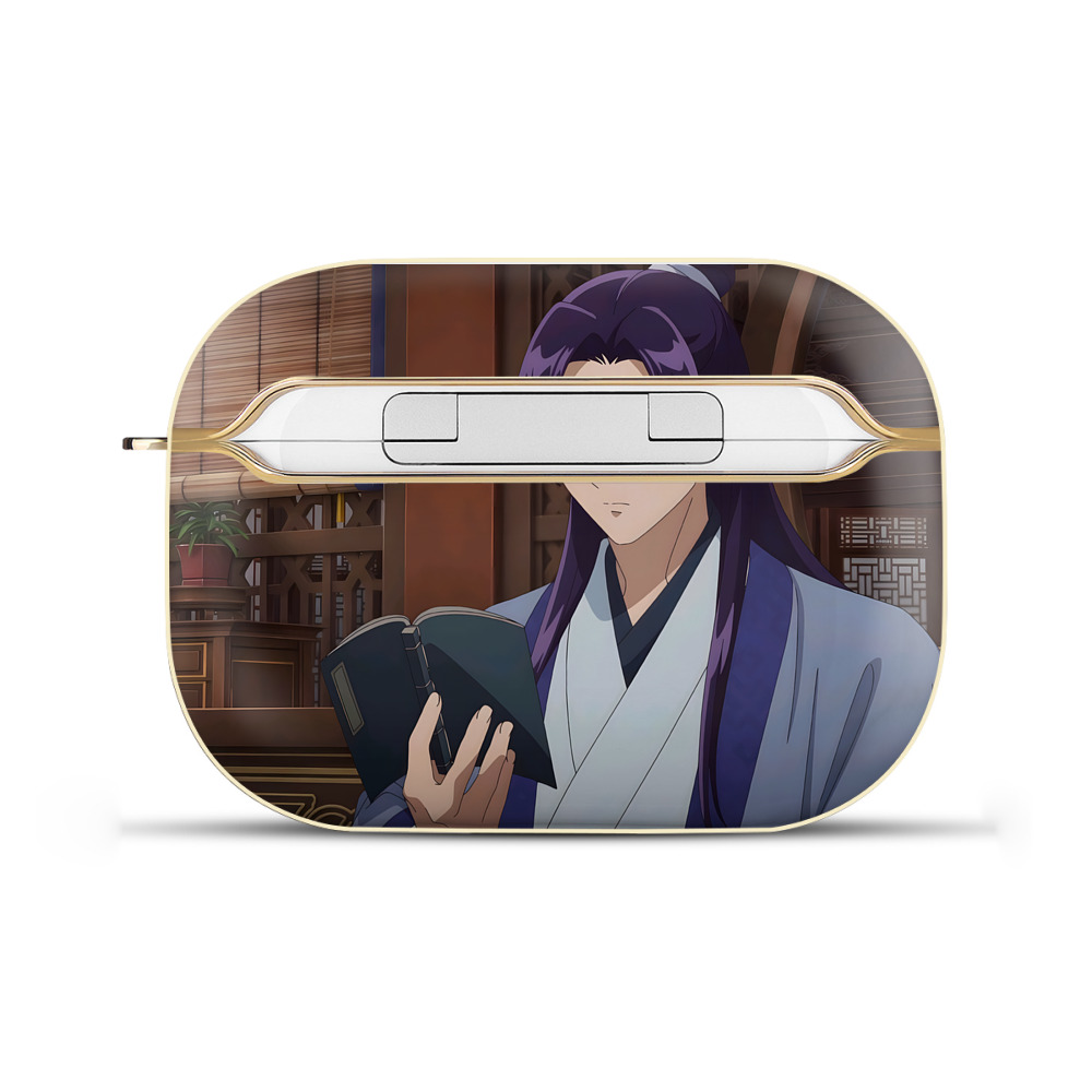 （画像用） 薬屋のひとりごと The Apothecary Diaries 【AirPods Pro用】ハードシェル保護ケース｜耐衝撃・防指紋・カラビナ付き商品仕様
