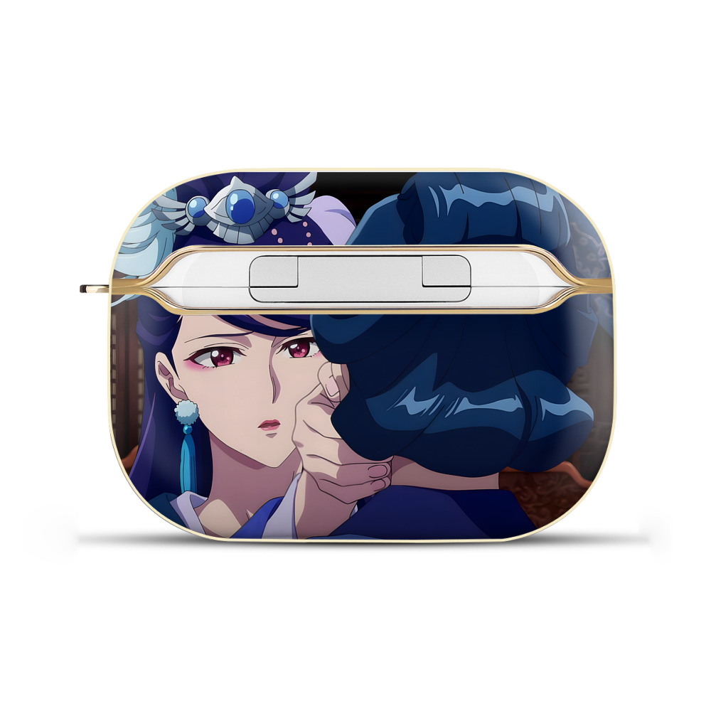 （画像用） 薬屋のひとりごと The Apothecary Diaries 【AirPods Pro用】ハードシェル保護ケース｜耐衝撃・防指紋・カラビナ付き商品仕様