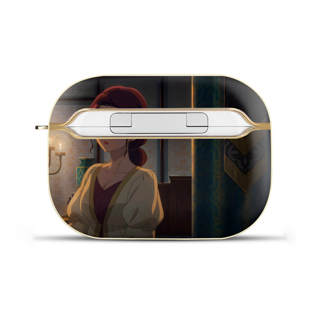 （画像用） 薬屋のひとりごと The Apothecary Diaries 【AirPods Pro用】ハードシェル保護ケース｜耐衝撃・防指紋・カラビナ付き商品仕様