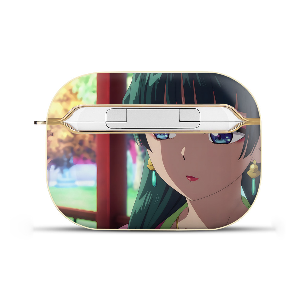 （画像用） 薬屋のひとりごと The Apothecary Diaries 【AirPods Pro用】ハードシェル保護ケース｜耐衝撃・防指紋・カラビナ付き商品仕様
