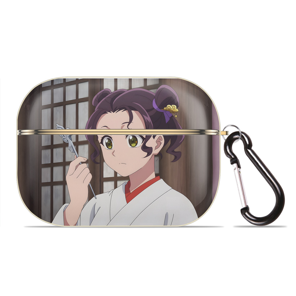 薬屋のひとりごと The Apothecary Diaries 【AirPods Pro用】ハードシェル保護ケース｜耐衝撃・防指紋・カラビナ付き商品仕様