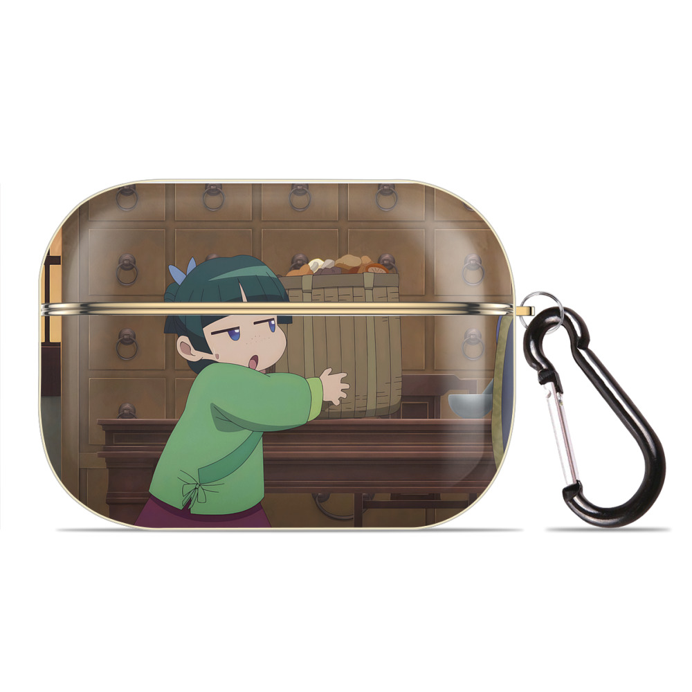 薬屋のひとりごと The Apothecary Diaries 【AirPods Pro用】ハードシェル保護ケース｜耐衝撃・防指紋・カラビナ付き商品仕様