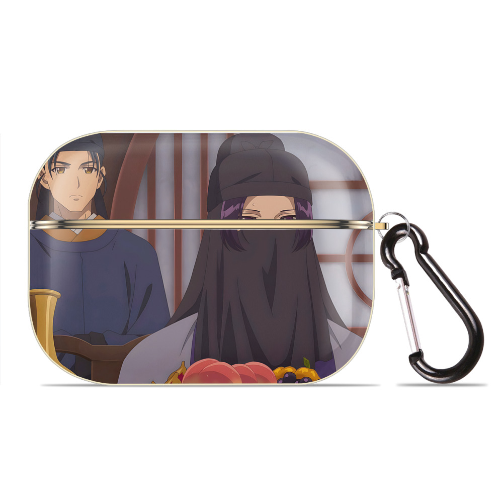 薬屋のひとりごと The Apothecary Diaries 【AirPods Pro用】ハードシェル保護ケース｜耐衝撃・防指紋・カラビナ付き商品仕様