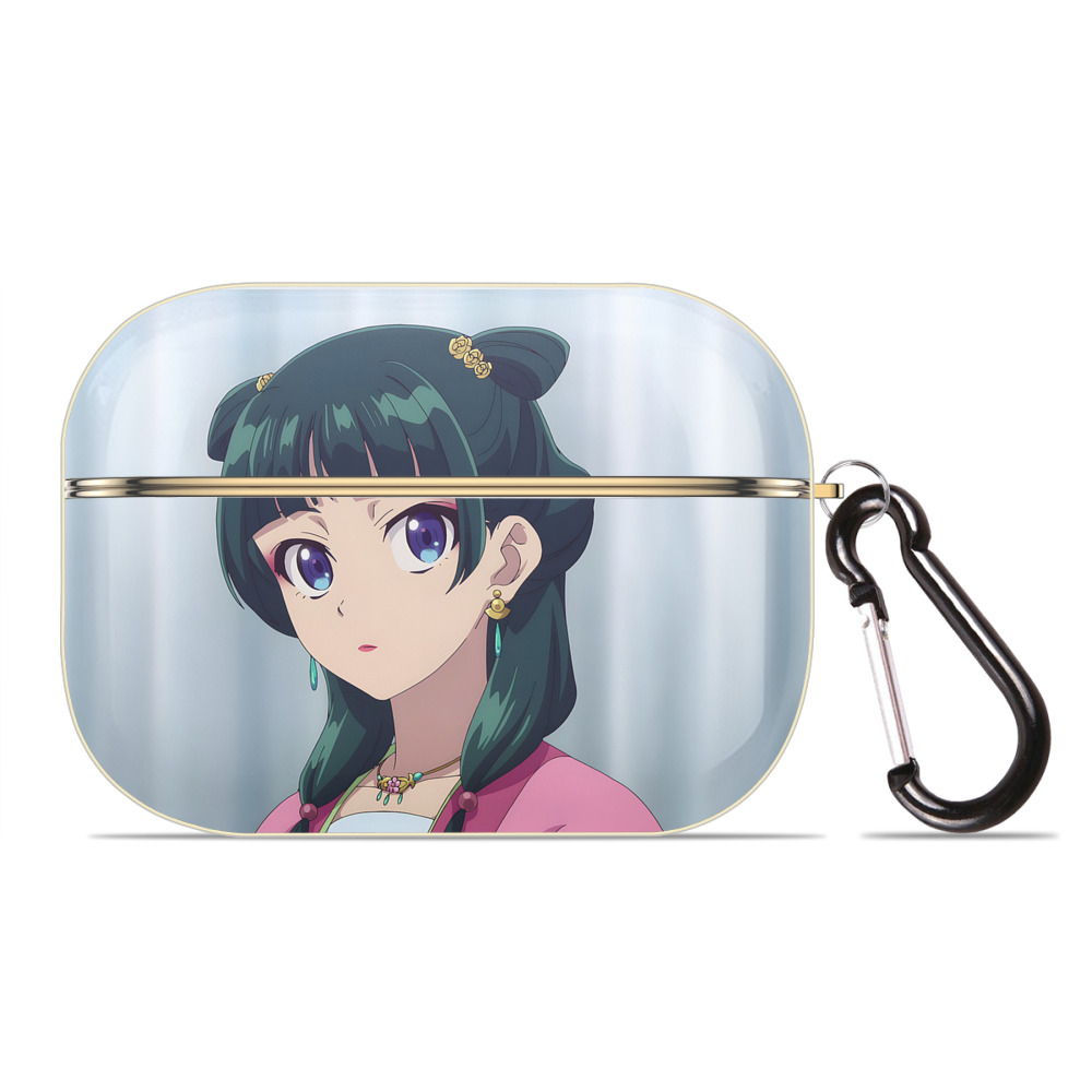 薬屋のひとりごと The Apothecary Diaries 【AirPods Pro用】ハードシェル保護ケース｜耐衝撃・防指紋・カラビナ付き商品仕様