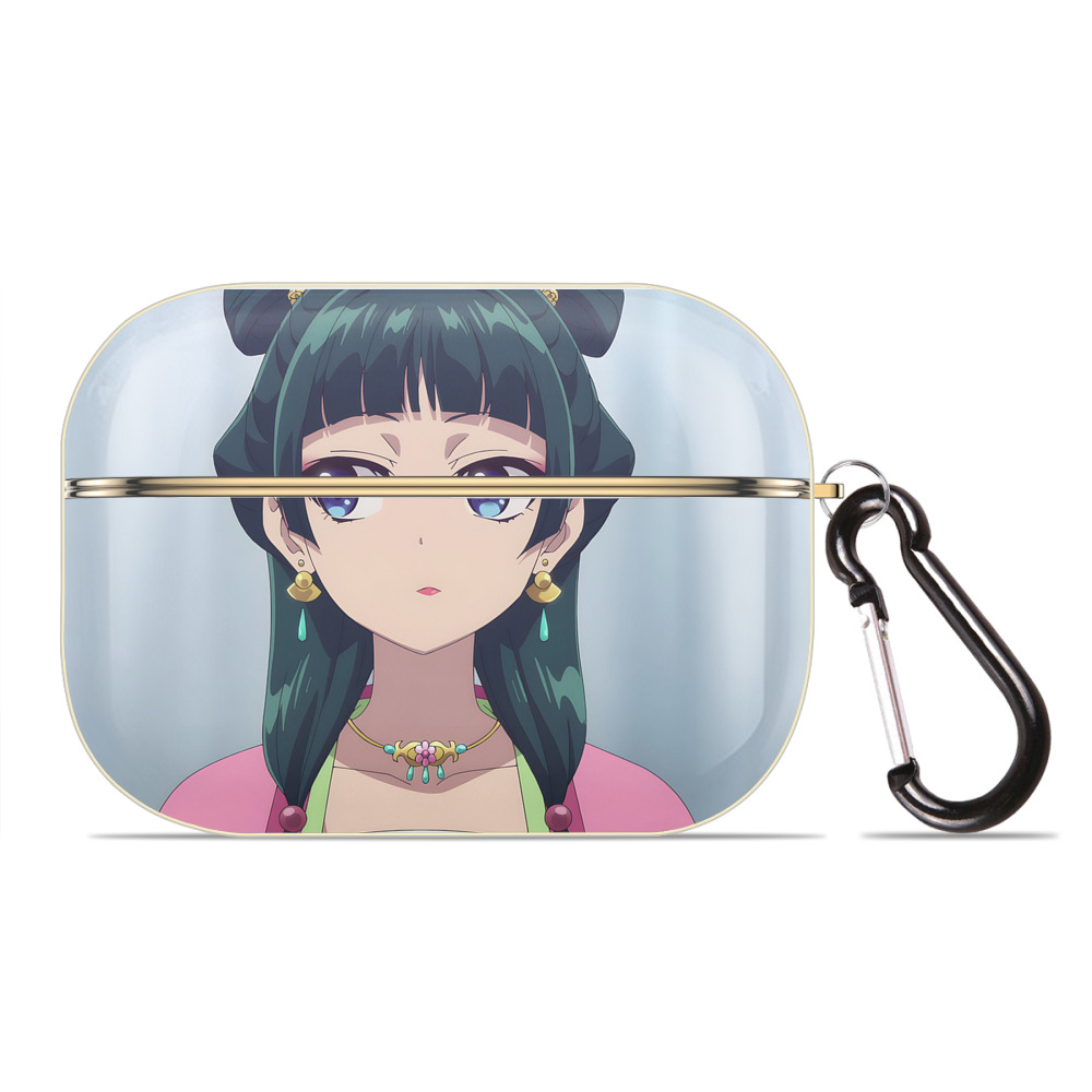 薬屋のひとりごと The Apothecary Diaries 【AirPods Pro用】ハードシェル保護ケース｜耐衝撃・防指紋・カラビナ付き商品仕様